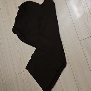 Lauren Ralph Lauren Womens size 3X brown pants elastic stretchy plus size